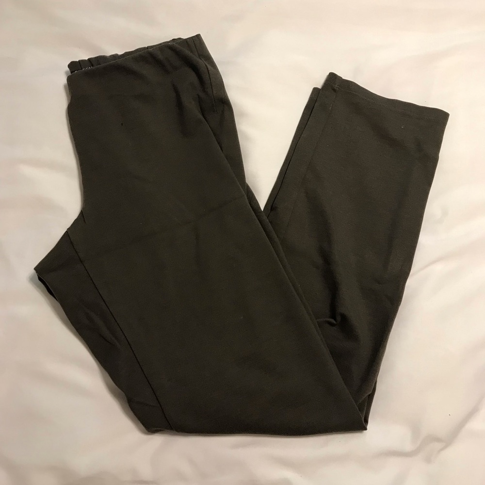 Eileen Fisher Slim Brown Pants / Trousers